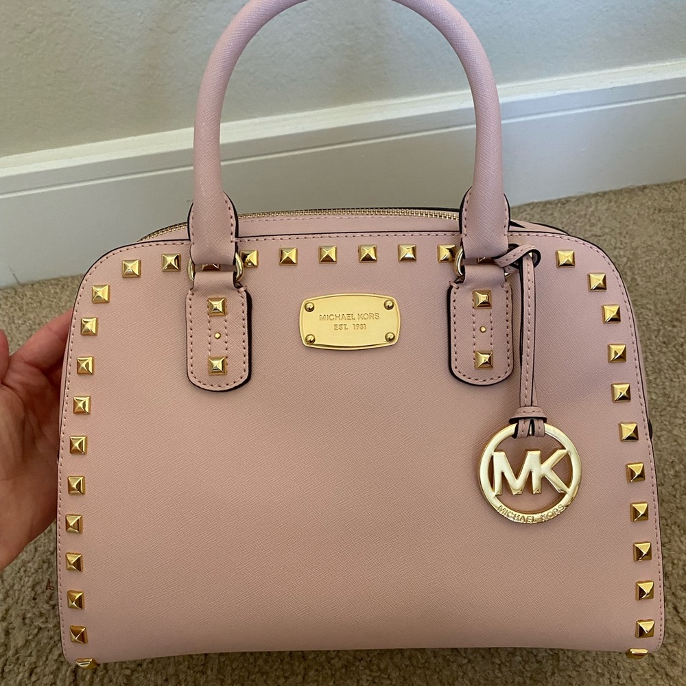 Michael Kors Studded Leather Bag